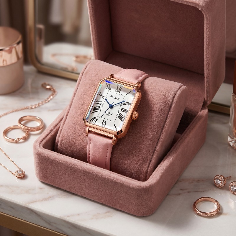 Luxury Quartz Watch Brands - Fashion Rectangle Quartz Watches for Women