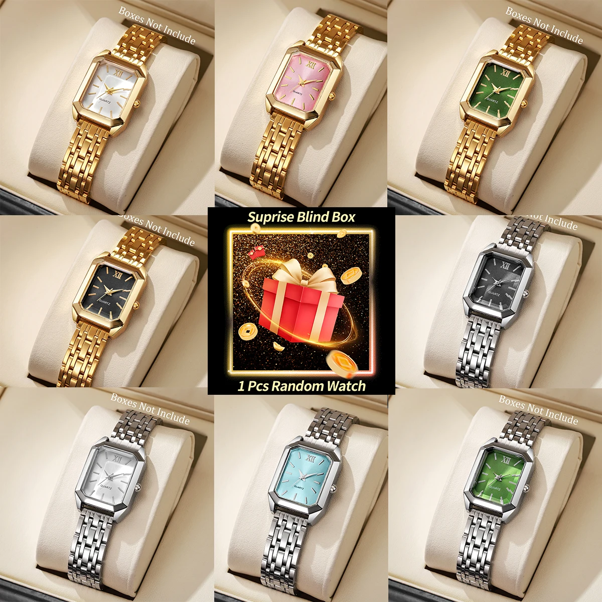 Luxury Watch Strap - Surprise Blind Box Women Watch Random