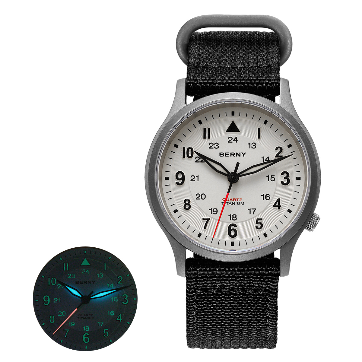 BERNY Titanium Watches for Men - Titanium Sport Watch 评论和价格