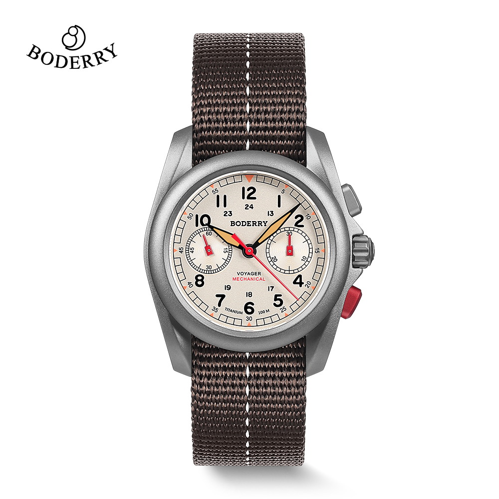 BODERRY Men's Field Watches Ti - Titanium Sport Watch 评论和价格