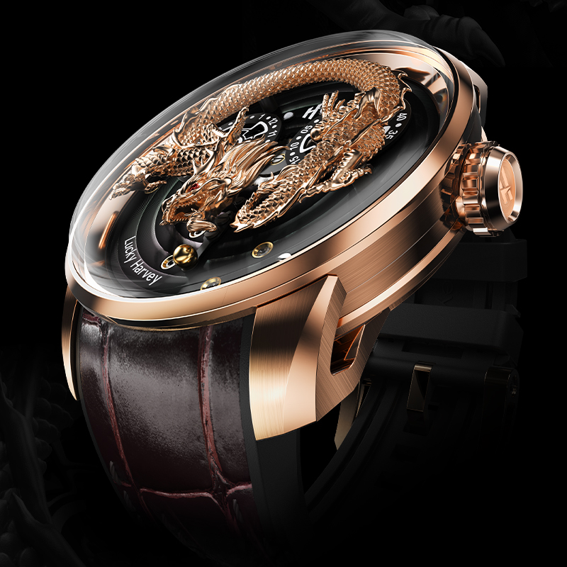 Lucky Harvey China Dragon Mech - Luxury Watch In China 评论和价格