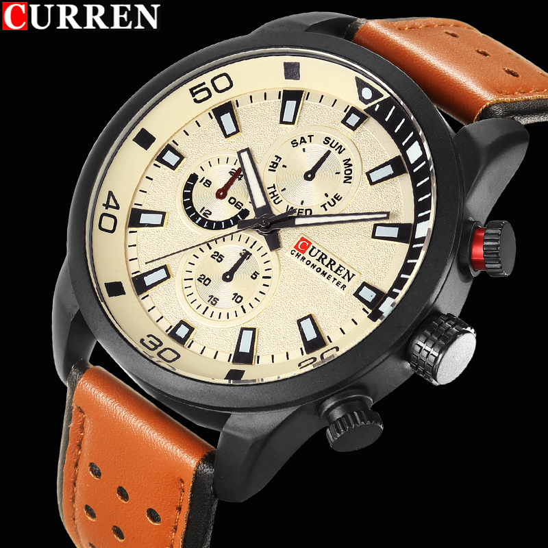 2017 CURREN Stylish Watch Men  - Luxury Watch Name 评论和价格