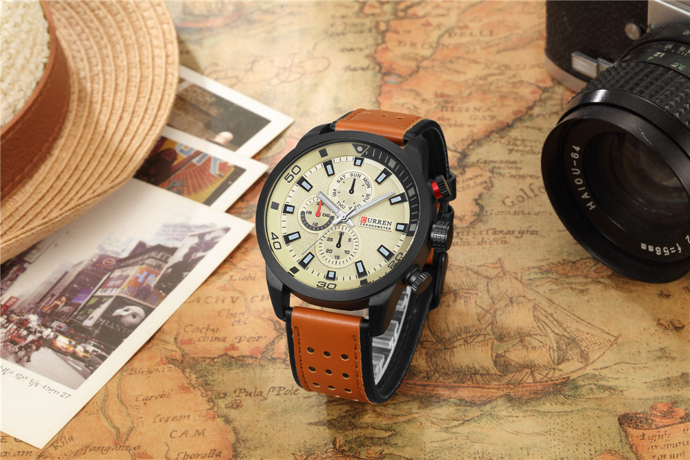 2017 CURREN Stylish Watch Men  - Luxury Watch Name 评论和价格