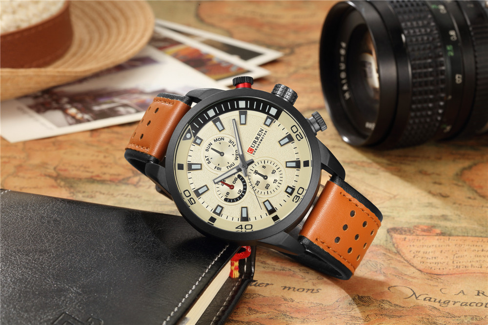2017 CURREN Stylish Watch Men  - Luxury Watch Name 评论和价格