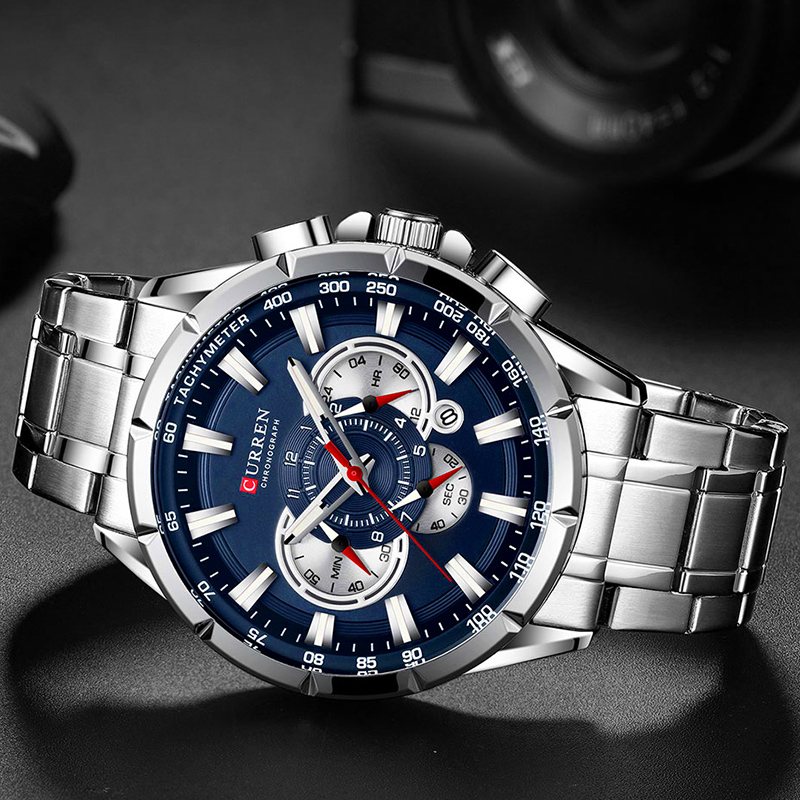 CURREN Wrist Watch Men Waterpr - Luxury Watch Investment 评论和价格