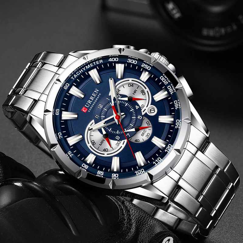 CURREN Wrist Watch Men Waterpr - Luxury Watch Investment 评论和价格