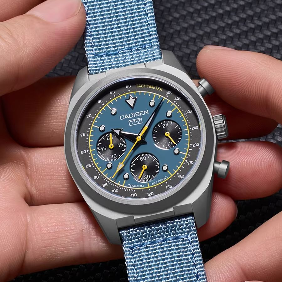 CADISEN Titanium TI-7 MULTISYN - Titanium Sport Watch 评论和价格