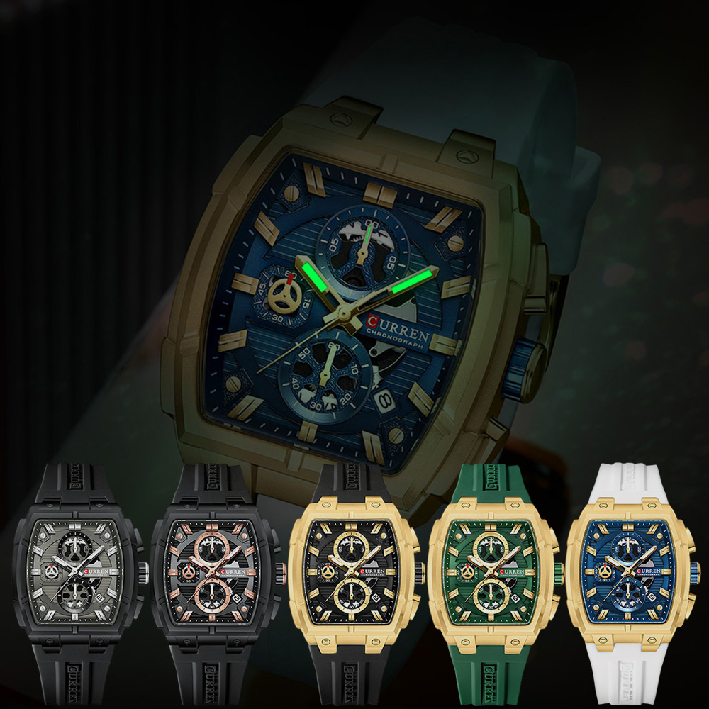 CURREN Luxury Vintage Watch fo - Luxury Watch Uk 评论和价格