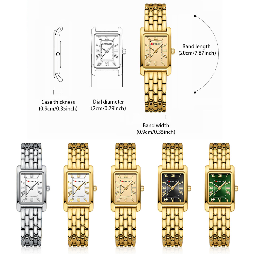 CURREN Luxury Ladies Fashion Q - Luxury Watch Lady 评论和价格