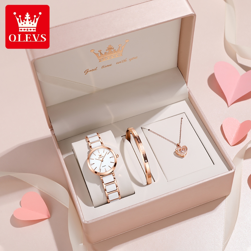 OLEVS Women Watch 5877 Luxury  - Luxury Watch Strap 评论和价格
