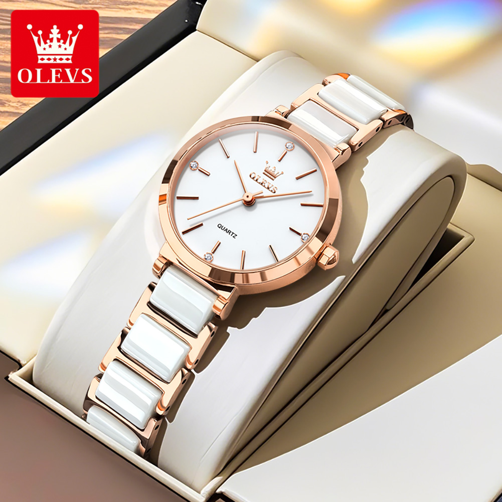 OLEVS Women Watch 5877 Luxury  - Luxury Watch Strap 评论和价格