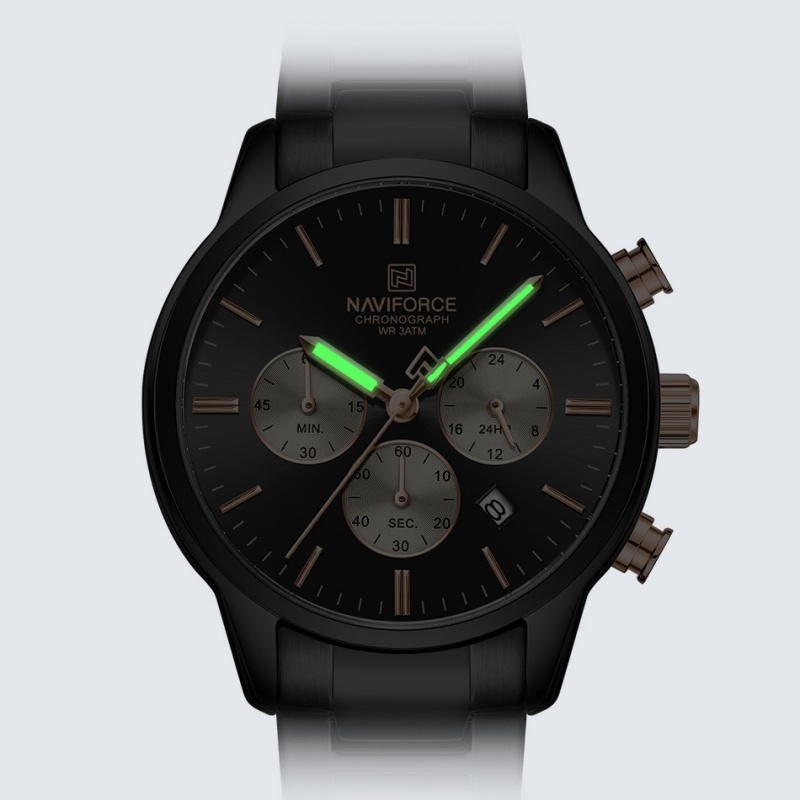 NAVIFORCE Men Quartz Chronogra - Luxury Watch Strap 评论和价格
