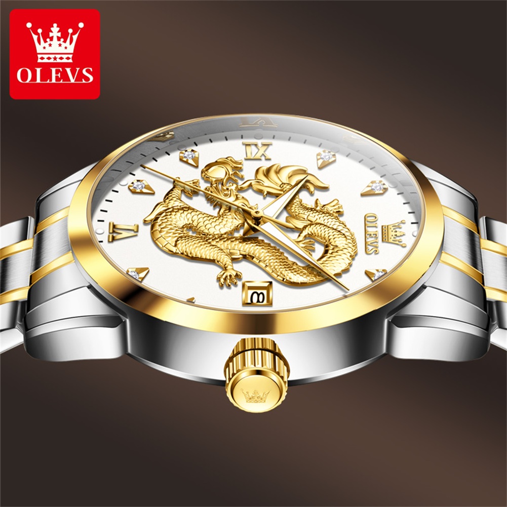 OLEVS Fashion China Loong Drag - Luxury Watch In China 评论和价格