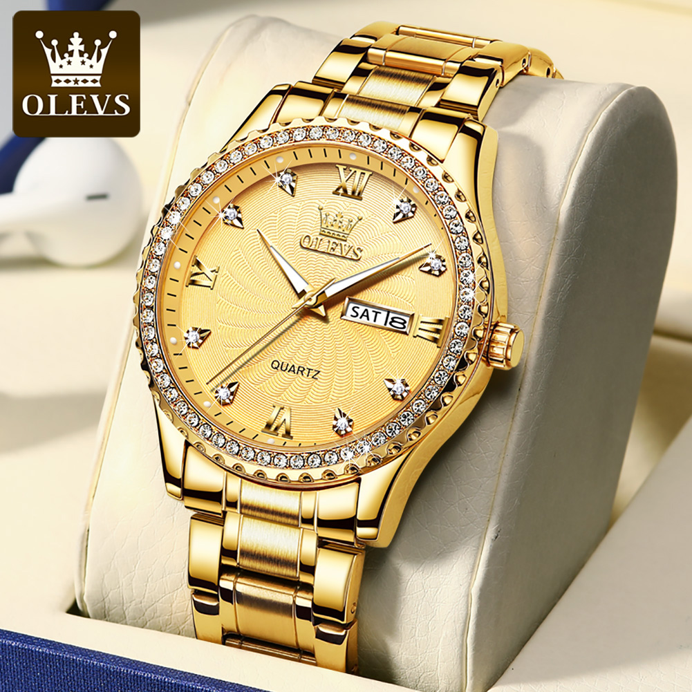 OLEVS 5565 Luxury Brand Quartz - Luxury Watch Name 评论和价格