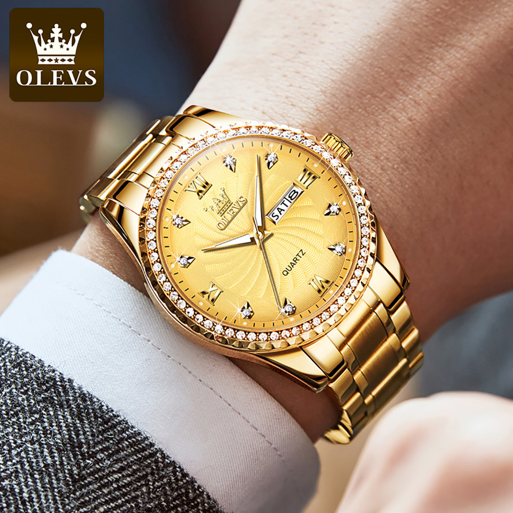 OLEVS 5565 Luxury Brand Quartz - Luxury Watch Name 评论和价格