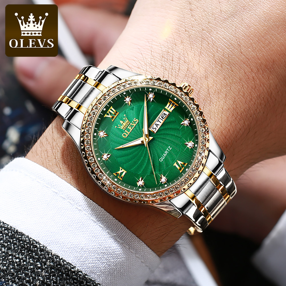 OLEVS 5565 Luxury Brand Quartz - Luxury Watch Name 评论和价格