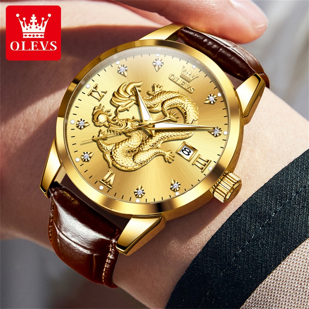 OLEVS Top Brand Mens Watch Fas - Luxury Watch In China 评论和价格
