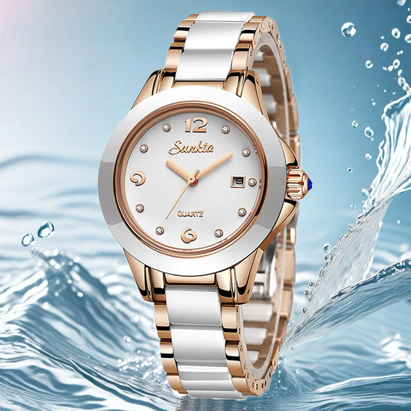 Sunkta Fashion Casual Quartz W - Luxury Watch Lady 评论和价格