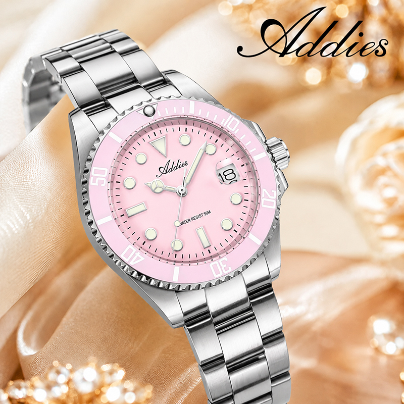 ADDIES 36mm 50m Waterproof Wom - Luxury Quartz Watch Brands 评论和价格