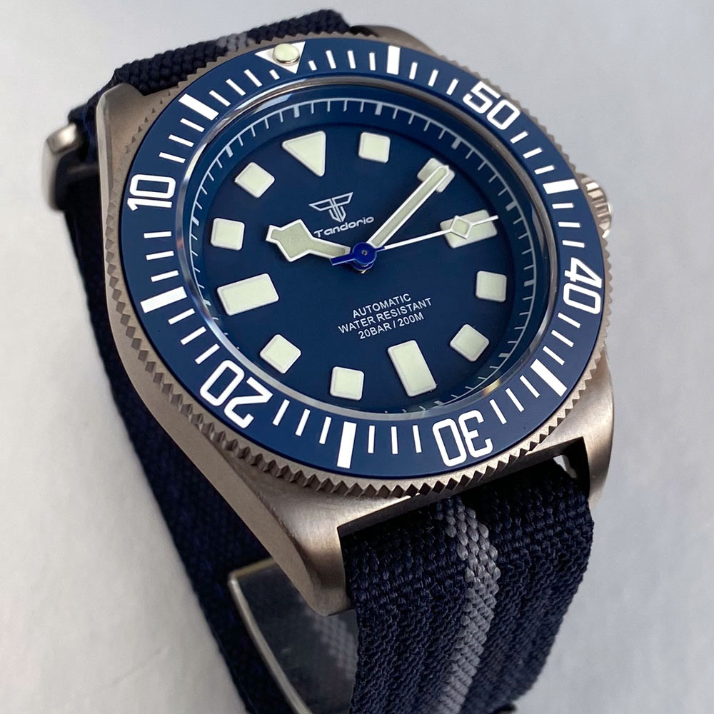 Titanium Case Tandorio 42mm Re - Titanium Sport Watch 评论和价格
