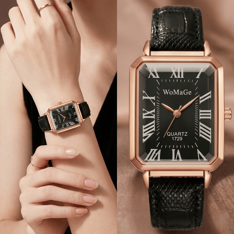 Fashion Rectangle Quartz Watch - Luxury Quartz Watch Brands 评论和价格
