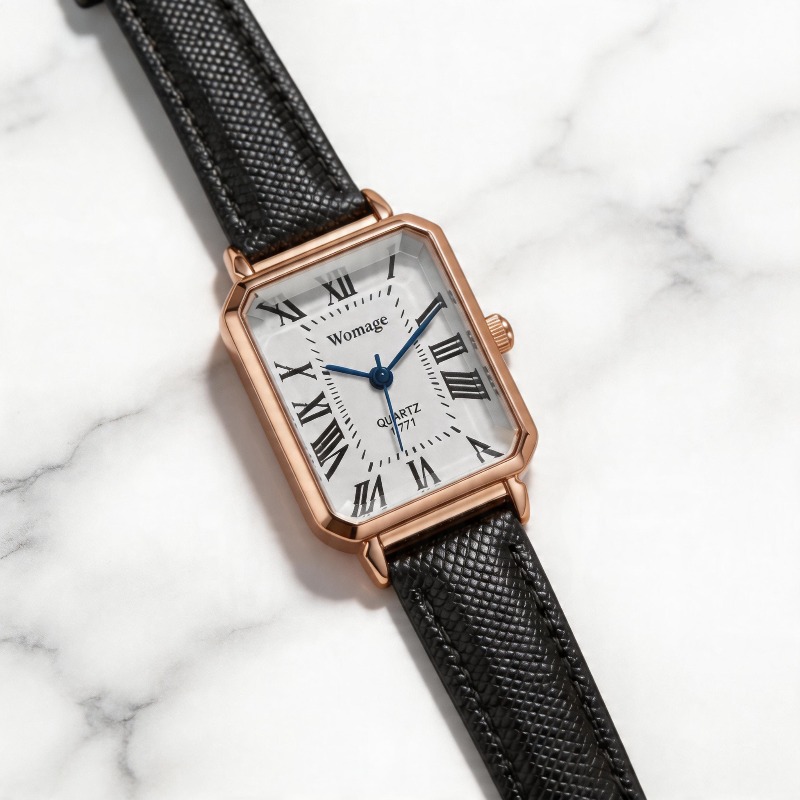 Fashion Rectangle Quartz Watch - Luxury Quartz Watch Brands 评论和价格