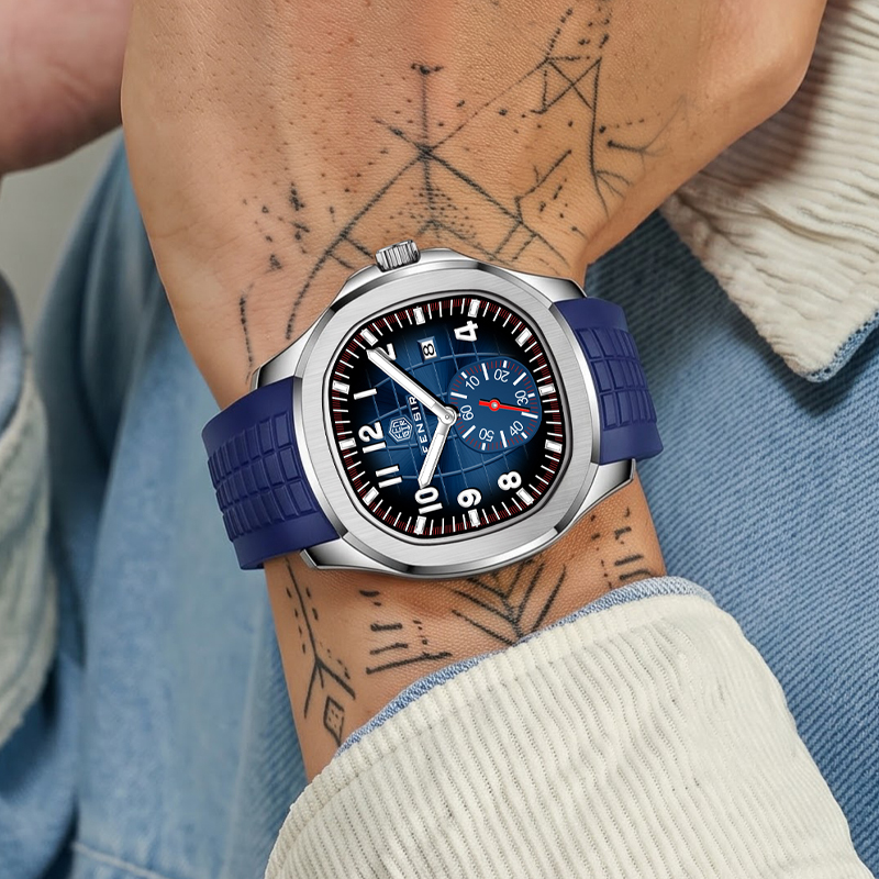 Light Luxury Style Men's Quart - Luxury Watch Second Hand 评论和价格