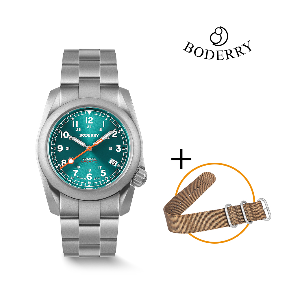 Boderry Field Watches Titanium - Titanium Sport Watch 评论和价格