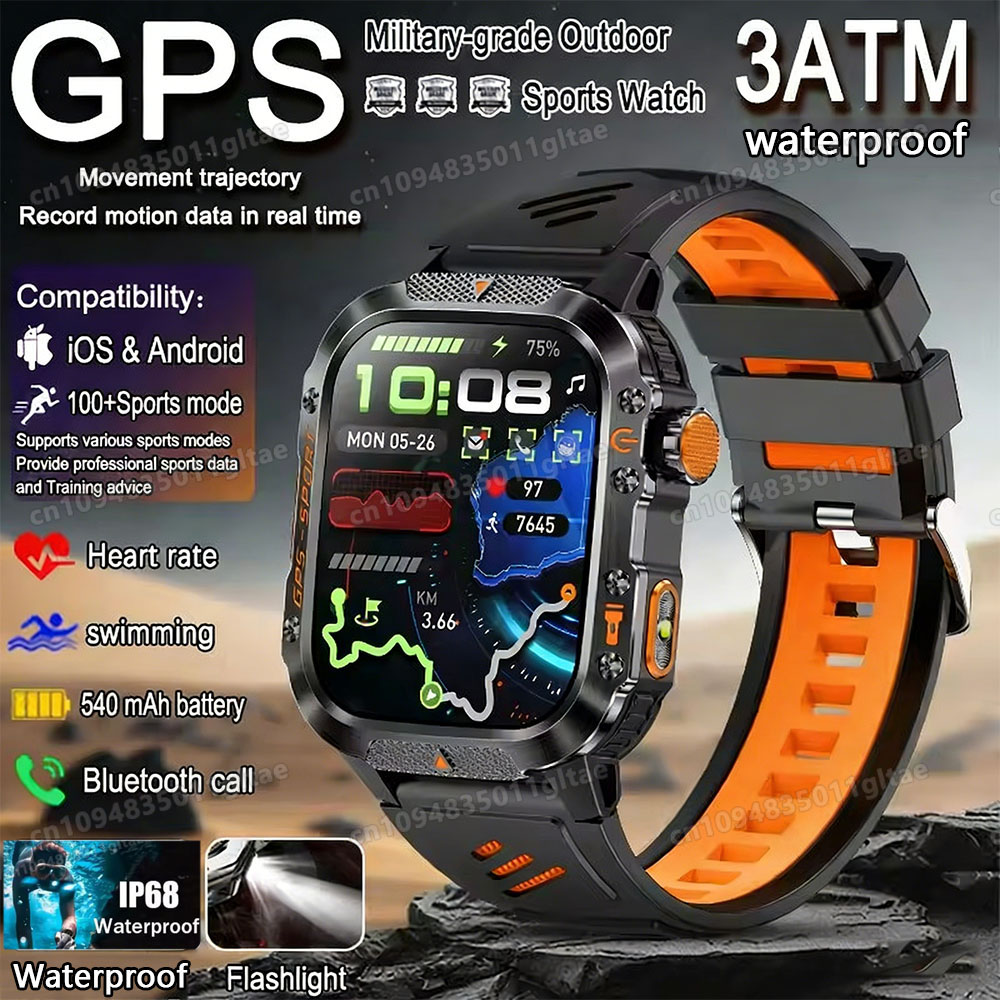 NEW T-RX4 Ultra Smart Watch Me - Titanium Sport Watch 评论和价格