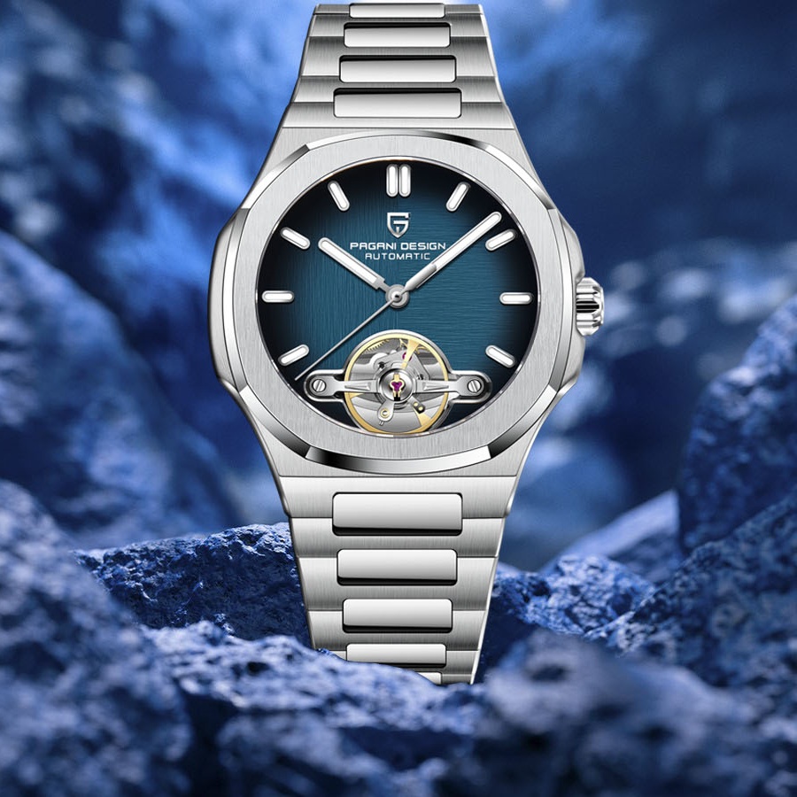 PAGANI DESIGN New Mechanical H - Patek Philippe Watch Nautilus 评论和价格
