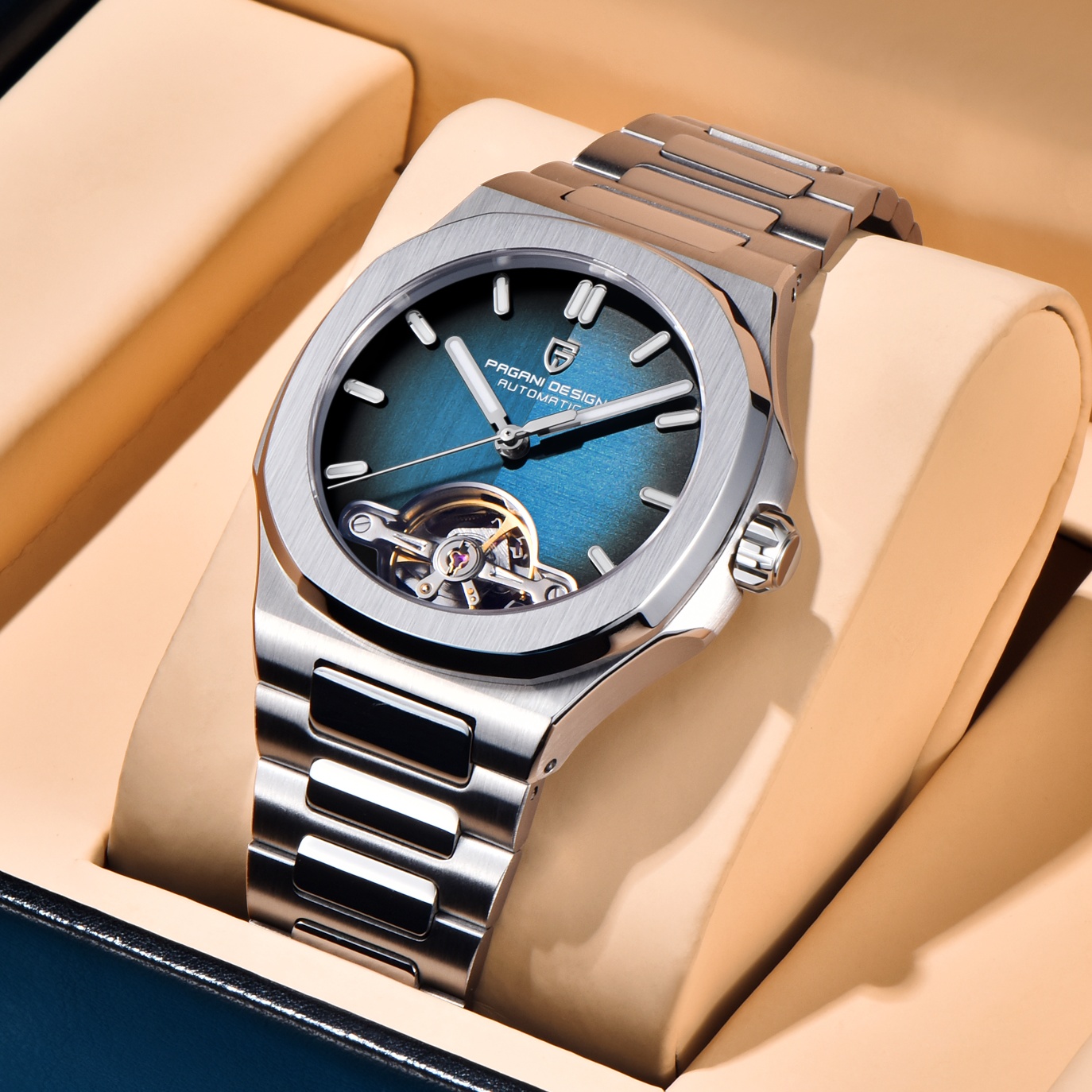 PAGANI DESIGN New Mechanical H - Patek Philippe Watch Nautilus 评论和价格
