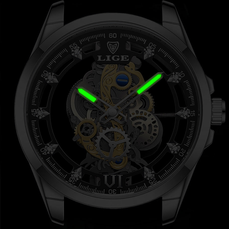 LIGE Fashion Top Luxury Men's  - Luxury Watch Name 评论和价格