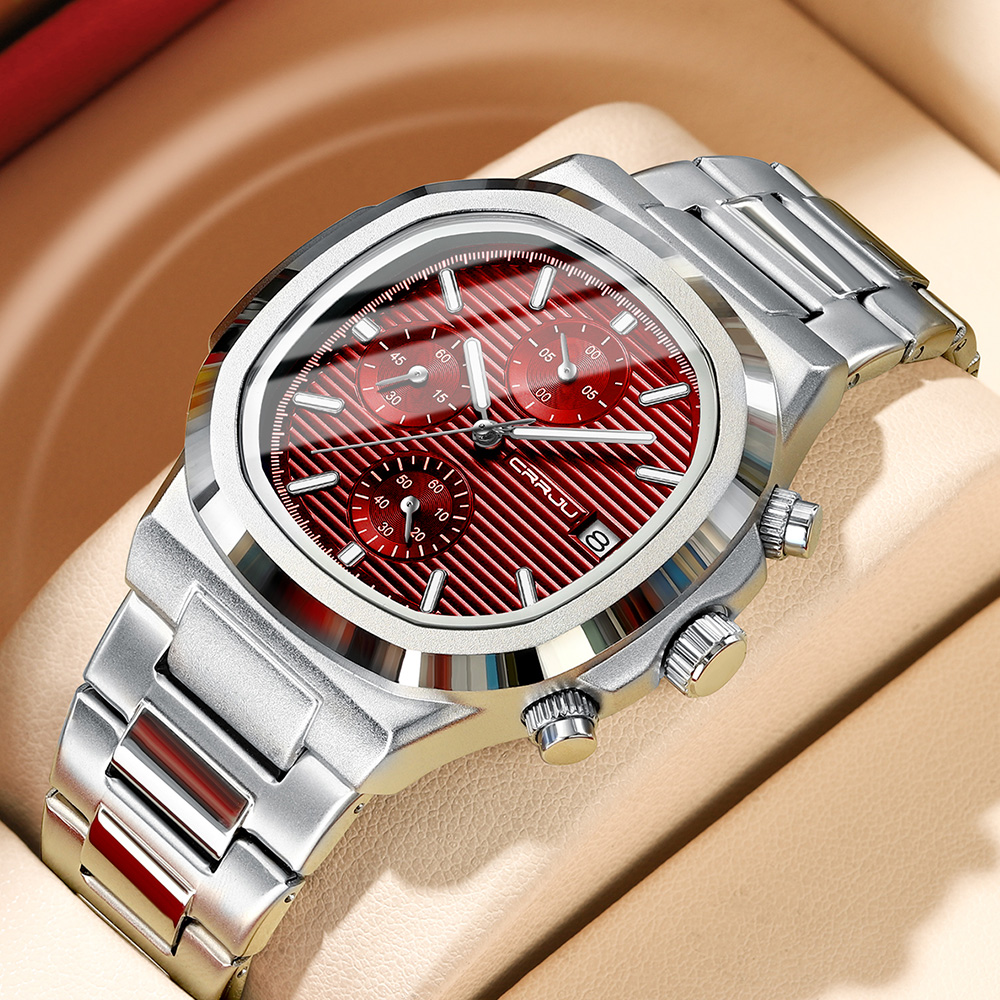 CRRJU Luxury Man Watch Busines - Patek Philippe Watch Nautilus 评论和价格