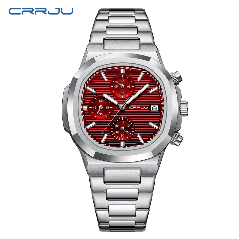 CRRJU Luxury Man Watch Busines - Patek Philippe Watch Nautilus 评论和价格