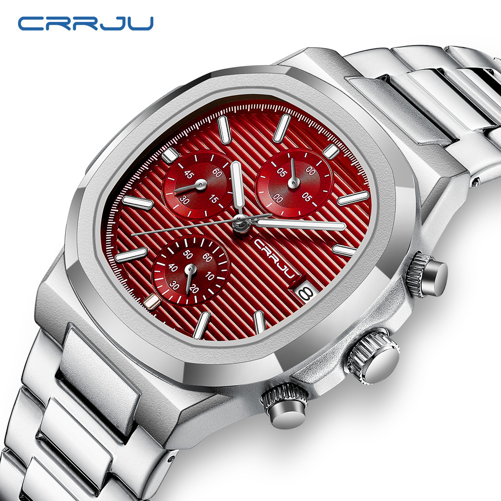 CRRJU Luxury Man Watch Busines - Patek Philippe Watch Nautilus 评论和价格