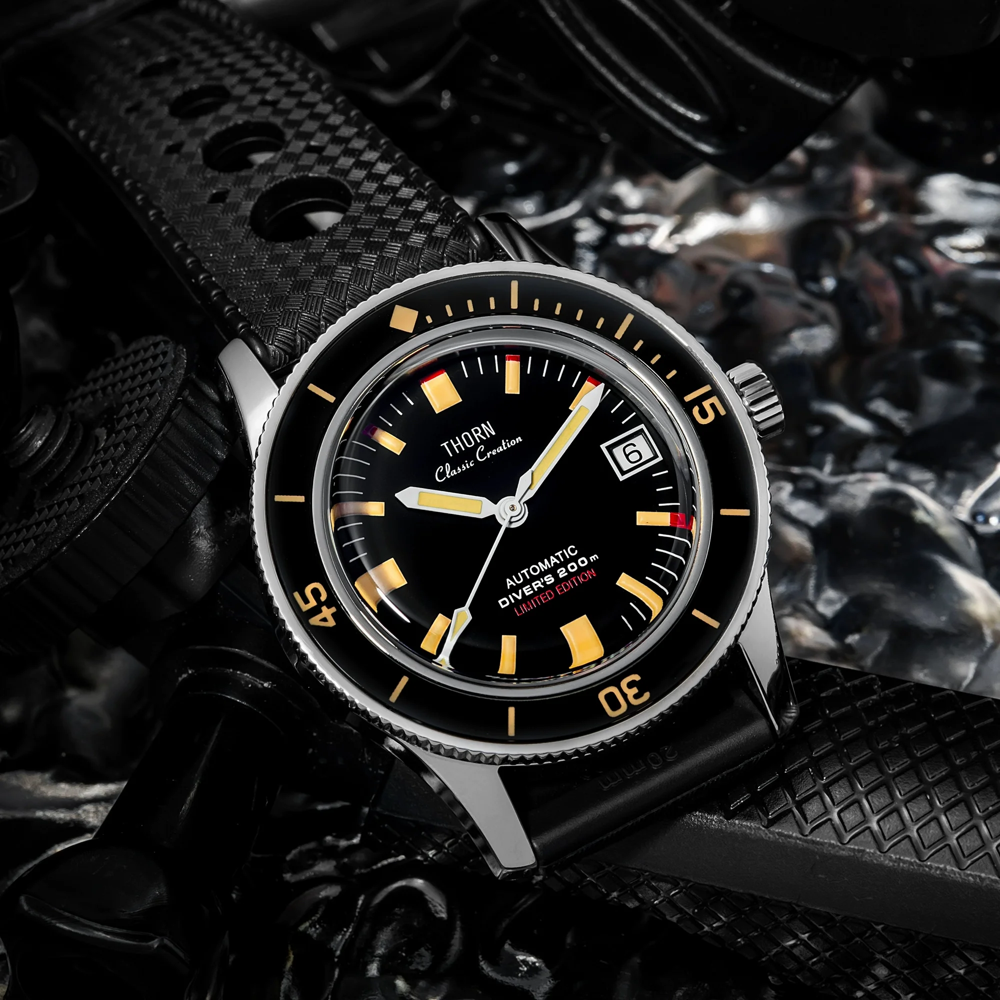Thorn T006 Vintage Watch 50-Fa - Titanium Sport Watch 评论和价格