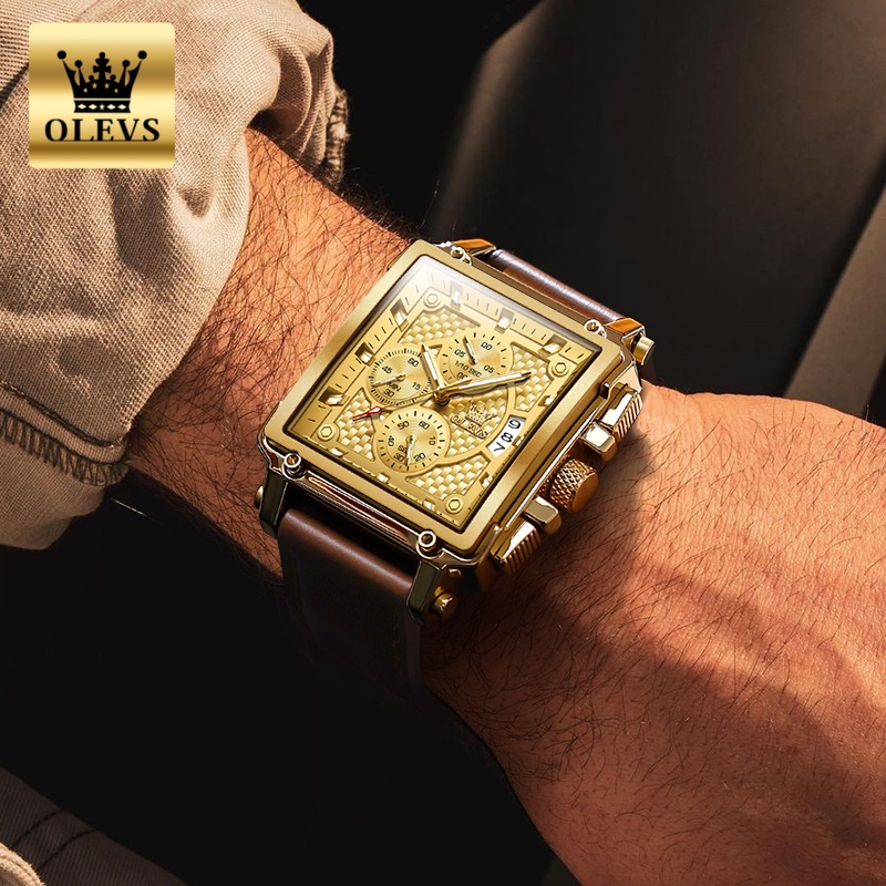 OLEVS Brand Mens Watches Water - Luxury Watch Investment 评论和价格