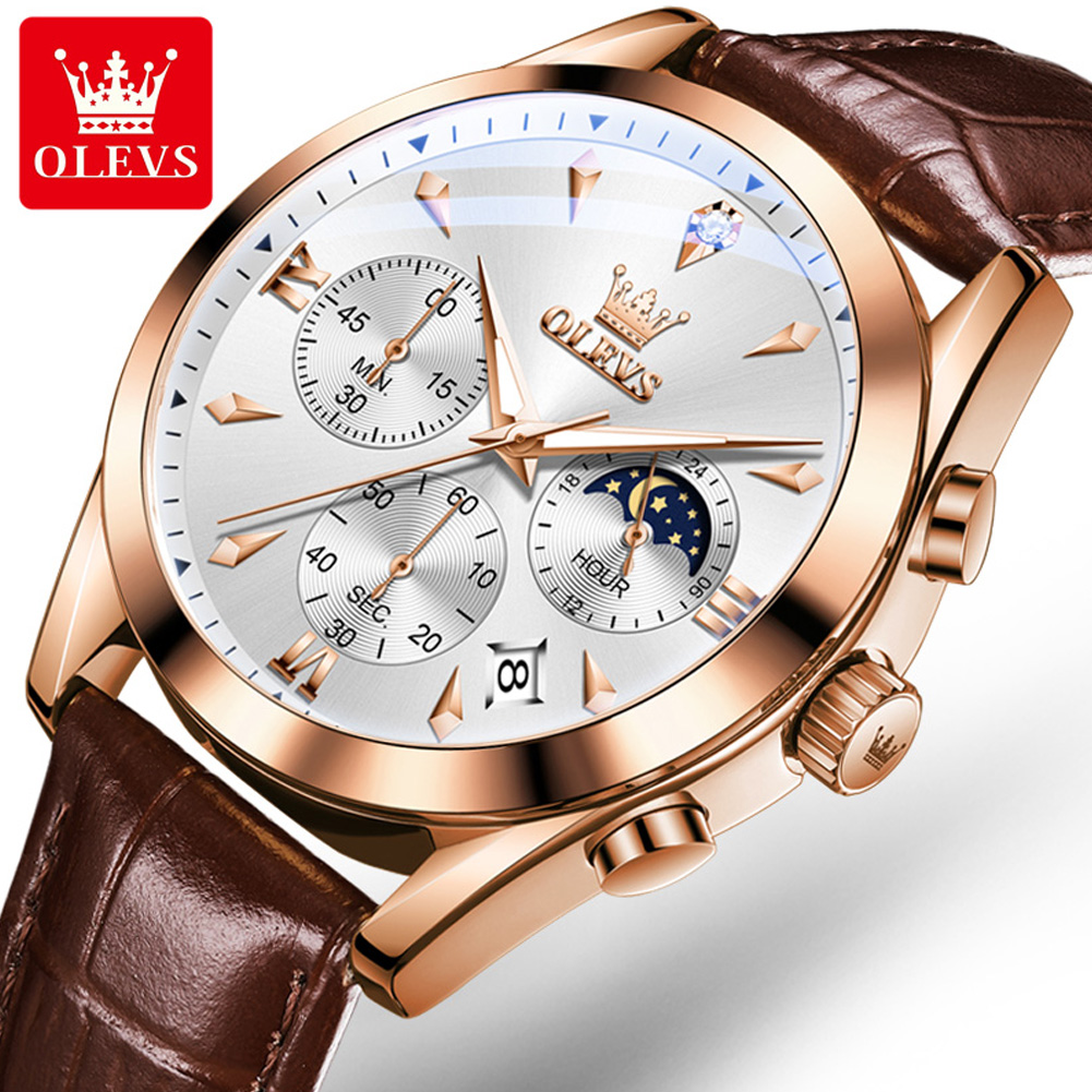 OLEVS Brand New Fashion Quartz - Luxury Watch Name 评论和价格