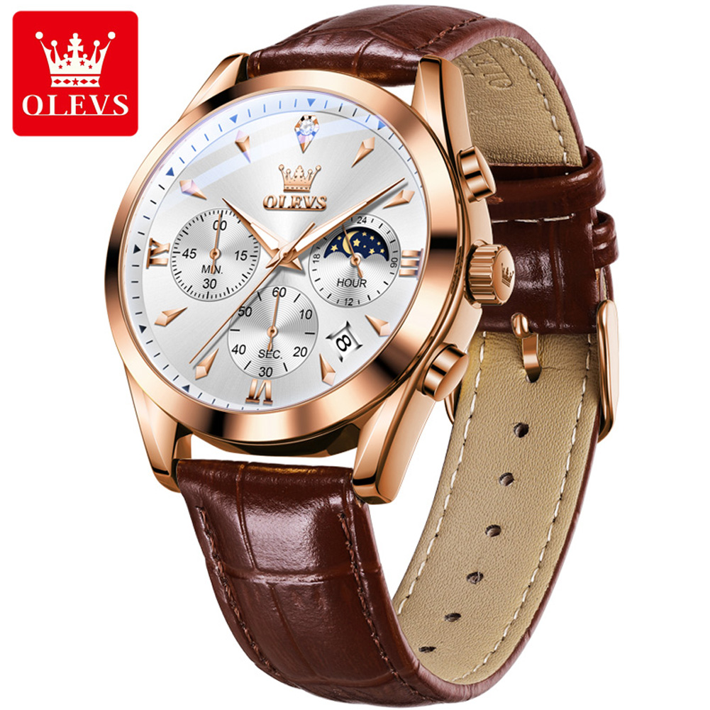 OLEVS Brand New Fashion Quartz - Luxury Watch Name 评论和价格
