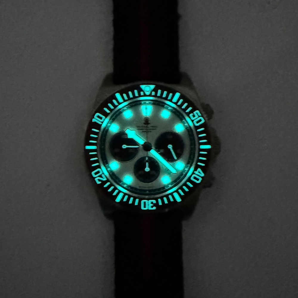 Tactical Frog Men Chronograph  - Titanium Sport Watch 评论和价格
