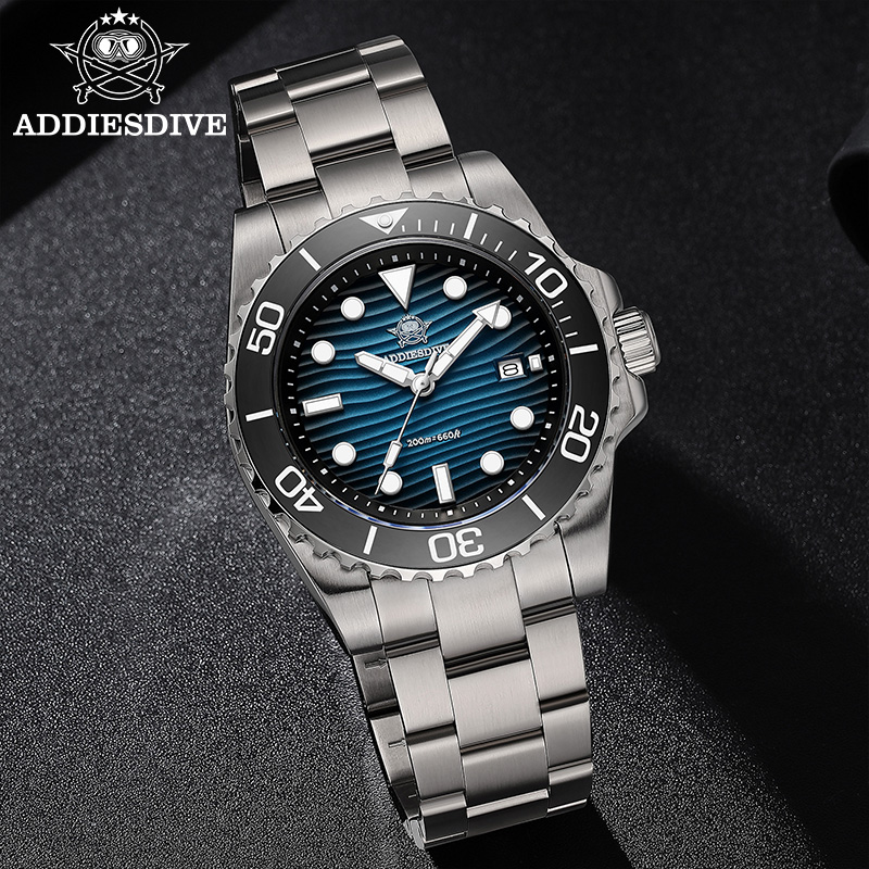 ADDIESDIVE Men's 2115 Quartz W - Luxury Watch Strap 评论和价格