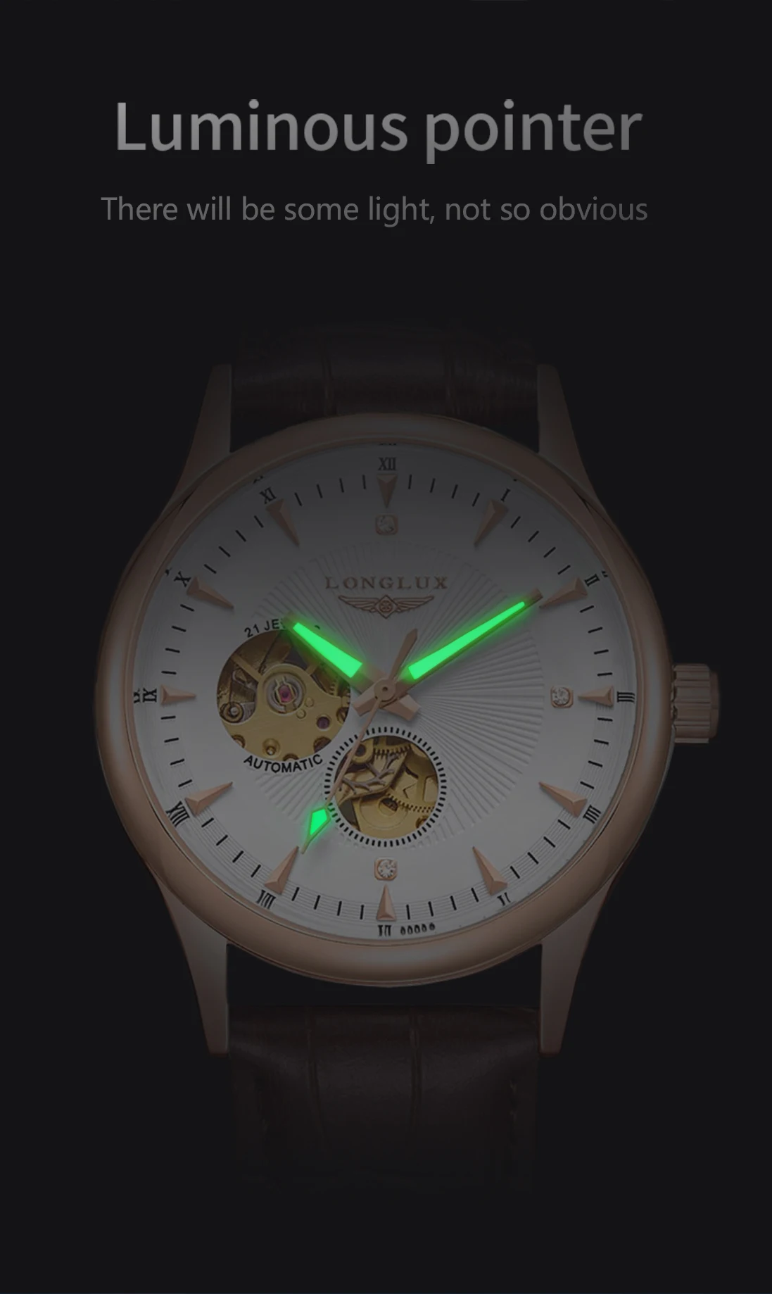 LONGLUX Automatic Watch Elegan - Patek Philippe Watch Nautilus 评论和价格